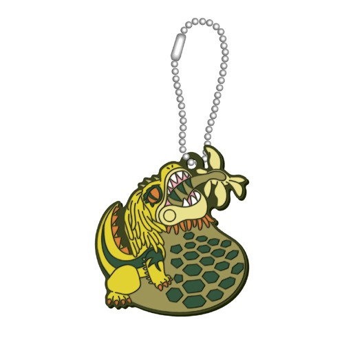 Monster Hunter World Great Jagras Rubber Key Chain picture