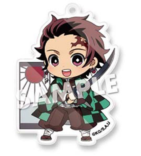 Demon Slayer Kamado Tanjirou Decotto Acrylic Ball Chain Key Chain Vol. 1