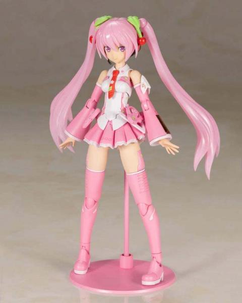 Frame Music Girl Sakura Miku Model Kit Action Figure picture