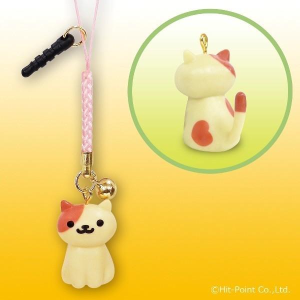 Neko Atsume Peaches Netsuke Morimoto Phone Strap picture