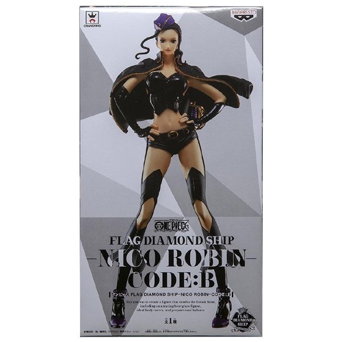 One Piece 10'' Nico Robin Flag Diamond Ship Banpresto Prize Figure picture