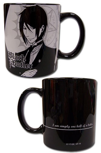 Black Butler Sebastian Black Coffee Mug Cup picture