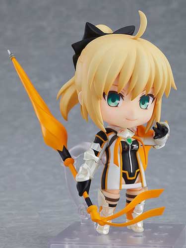 Fate Grand Order Saber Altria Pendragon Racing Ver. Nendoroid Action Figure #1177 picture