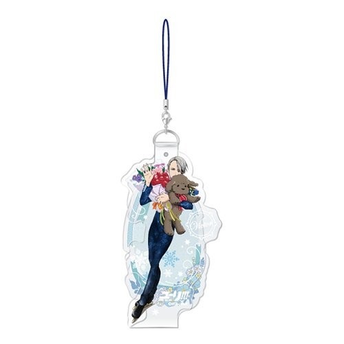 Yuri On Ice Viktor Nikiforov Vinyl Phone Strap