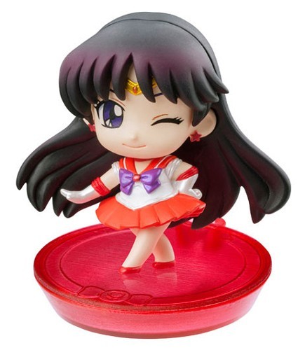 Sailor Moon Deformaster Petit Vol. 1 Sailor Mars Winking 2'' Trading Figure