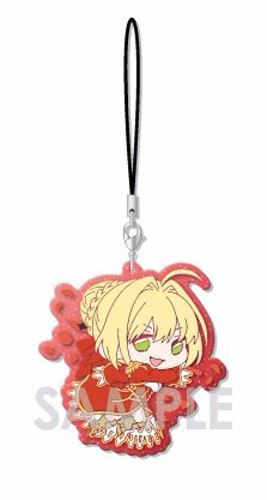 Fate Extella Nero Claudius Rubber Phone Strap