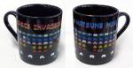 Vocaloid X Space Invaders Black Coffee Mug Cup