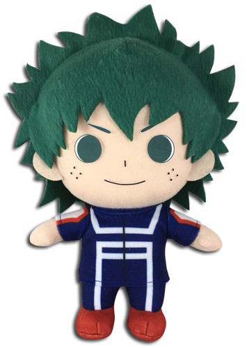 My Hero Academia 8'' Midoriya Izuku Deku Training Outfit Plush Doll picture