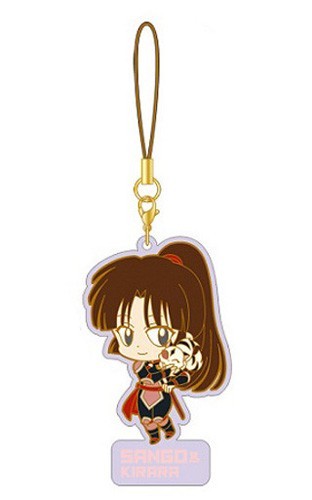 Inu Yasha Sango Rumiko Takahashi Rubber Phone Strap