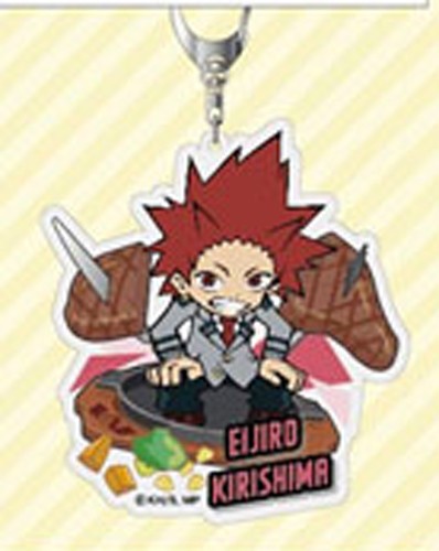 My Hero Academia Kirishima Eijiro With Food Acrylic Key Chain picture