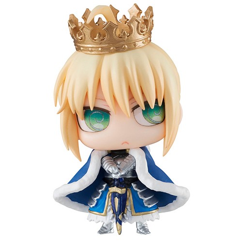 Fate Grand Order 3'' Saber Alteria Pendragon Petit Chara Chimimega Vol. 1 Trading Figure