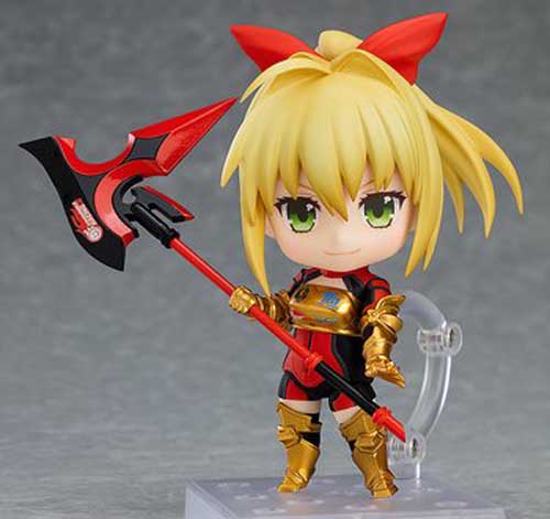 Fate Grand Order Saber Nero Claudius Racing Ver. Nendoroid Action Figure #1179 picture