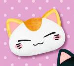 Nemuneko Calico Pillow Sleeping Cat Plush
