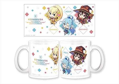 Konosuba Darkness, Aqua, Megumin Imported Mug Cup picture