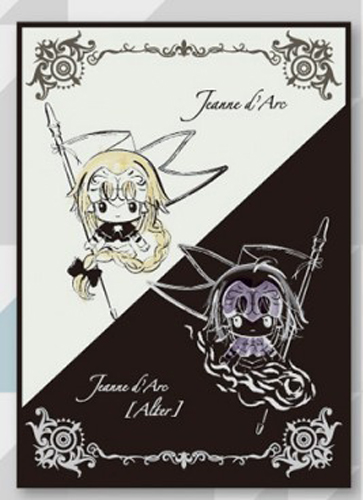 Fate Grand Order X Sanrio Jeanne D'Arc and Jeanne D'Arc Alter Microfiber Fleece Blanket Prize picture