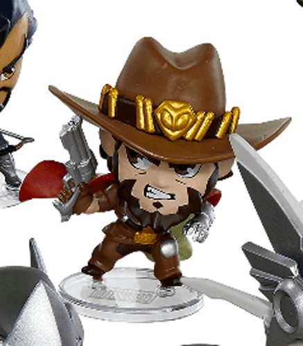 Overwatch 3'' McCree Cute But Deadly Trading Figure picture