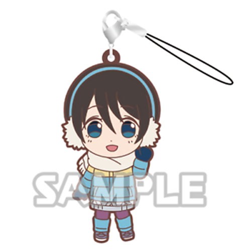 Yuru Camp Saitou Ena Rubber Phone Strap picture