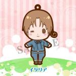 Hetalia Axis Powers Italy Rubber Phone Strap Vol. 1 Rerelease