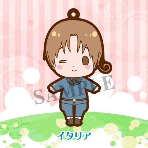 Hetalia Axis Powers Italy Rubber Phone Strap Vol. 1 Rerelease