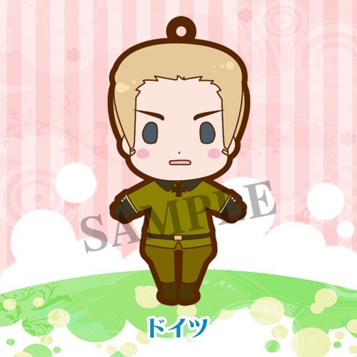 Hetalia Axis Powers Germany Rubber Phone Strap Vol. 1 Rerelease picture