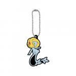 Pokemon Uxie Rubber Mascot Set 11 Bandai Key Chain
