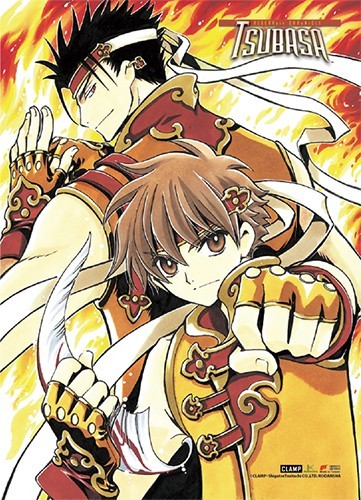 Tsubasa Reservoir Chronicle Kurogane and Syaoran Wall Scroll Poster