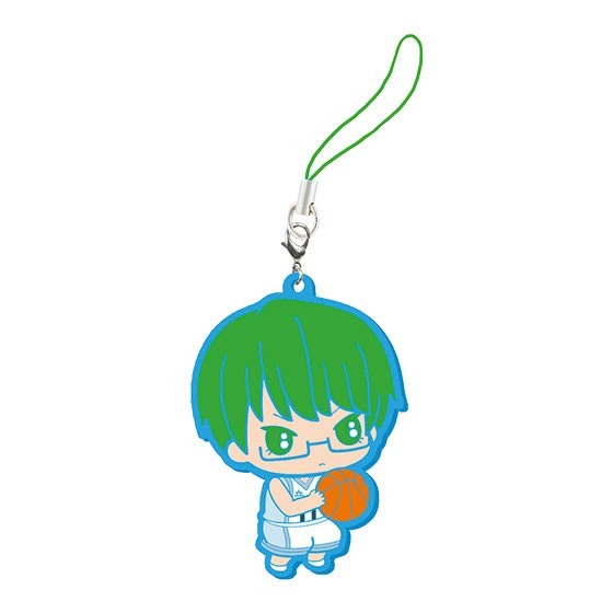 Kuroko's Basketball Midorima Jr. High Ver. Rubber Phone Strap picture