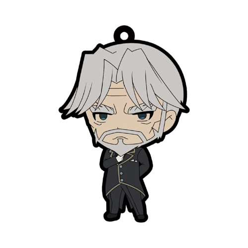 Overlord Sebas Tian Rubber Phone Strap picture