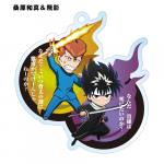 Yu Yu Hakusho Kuwabara and Hiei w/ Text Acrylic Key Chain