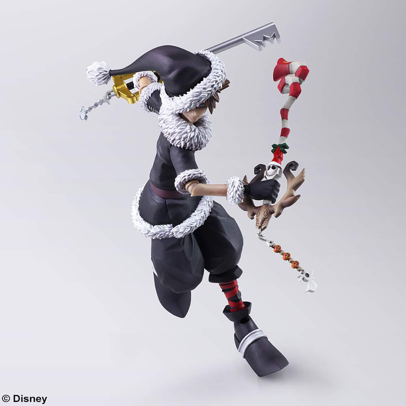 Kingdom Hearts II Sora Christmas Town Ver. Bring Arts Action Figure picture