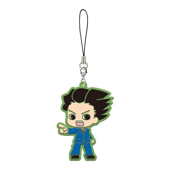 Phoenix Wright Ace Attorney Phoenix Wright Naruhodo Ryuichi Rubber Phone Strap picture