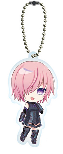 Fate Grand Order Mash Kyrielight Zettai Majuu Sensen Babylonia Acrylic Mascot Sega Key Chain