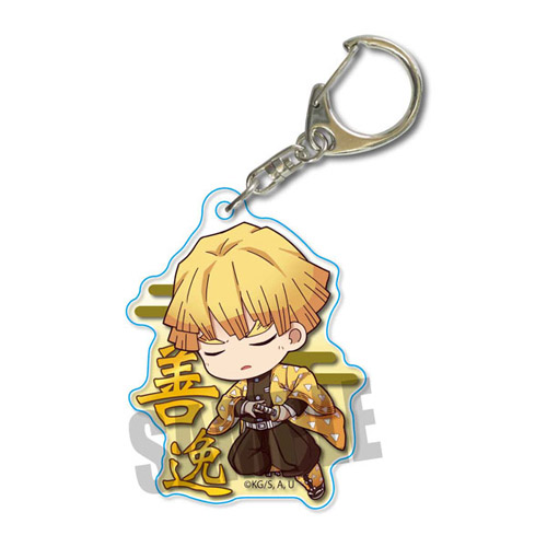 Demon Slayer Agatsuma Zenitsu Bellhouse Acrylic Key Chain