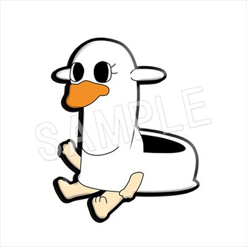 Pop Team Epic Umai Umai Boy Petanko Rubber Phone Strap picture