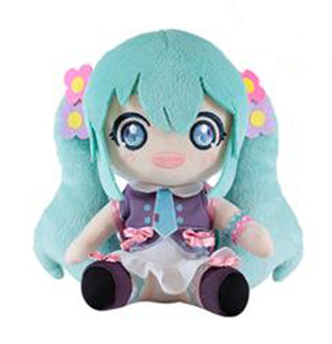 Vocaloid 8'' Summer Miku Back Pack Taito Prize Plush picture