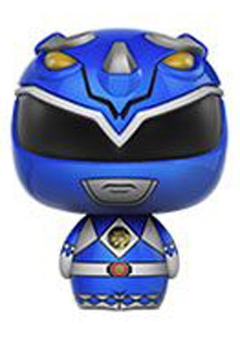 Power Rangers 2'' Blue Ranger Pint Size Heroes Trading Figure Metallic Ver.