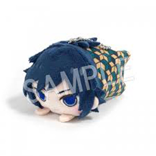 Demon Slayer 3'' Tomioka Giyuu Mochi Kororin Plush Key Chain