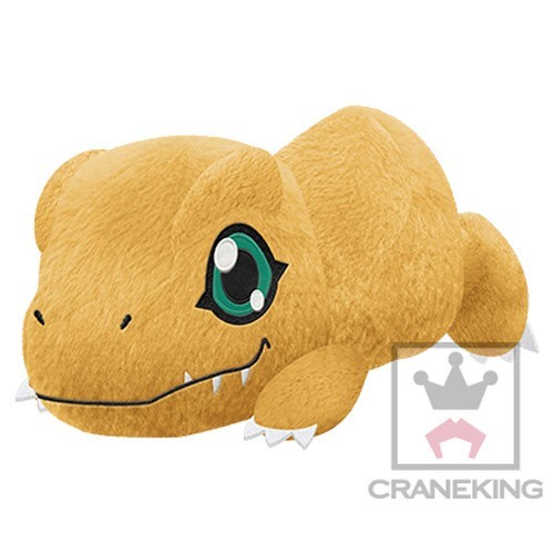 Digimon 10'' Agumon Bellyflop Banpresto Plush picture