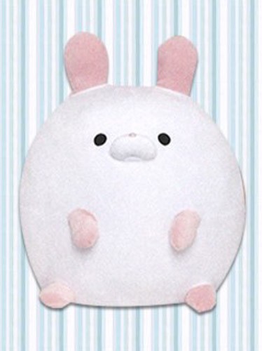 Mochi Animals 12'' White Bunny Squishy Prize Plush