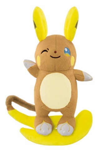 Pokemon 6'' Alola Raichu Banpresto Prize Plush picture