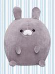 Mochi Animals 12'' Gray Bunny Squishy Prize Plush