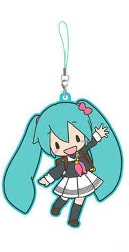 Vocaloid Miku School Uniform Rubber Sega Phone Strap