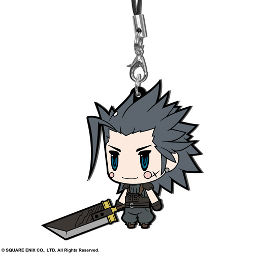 Final Fantasy VII Zack Fair Trading Rubber Phone Strap Extended Edition