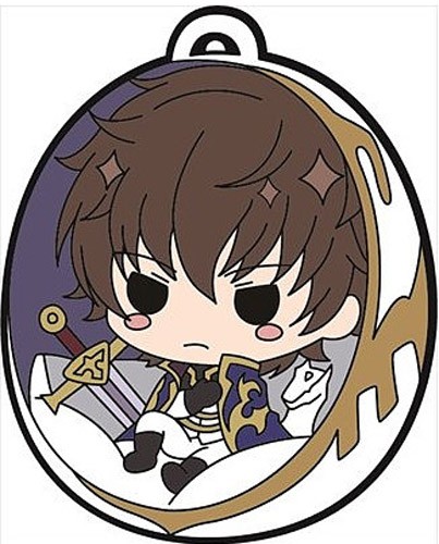 Code Geass Suzaku Rubber Egg Phone Strap