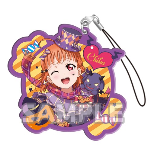 Love Live Sunshine Chika Halloween Acrylic Phone Strap