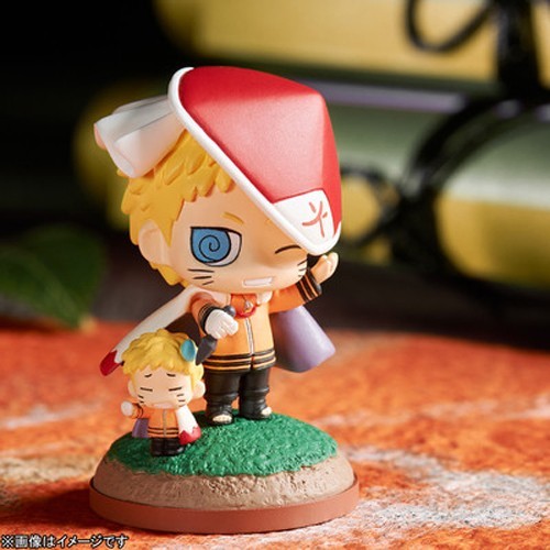 Naruto 2'' Boruto Naruto Next Generations Boruto and Hokage Petit Charaland 8 Figure Set picture