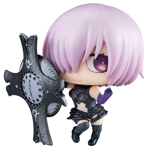 Fate Grand Order 3'' Shielder Mash Mashu Kyrielight Petit Chara Chimimega Vol. 1 Trading Figure picture