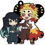Demon Slayer Rengoku Kyojiro Tokito Muichiro Buddycolle Vol. 2 Rubber Mascot Key Chain