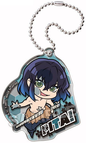 Demon Slayer Hashibira Inosuke Pita! Deforme Acrylic Keychain Vol. 2