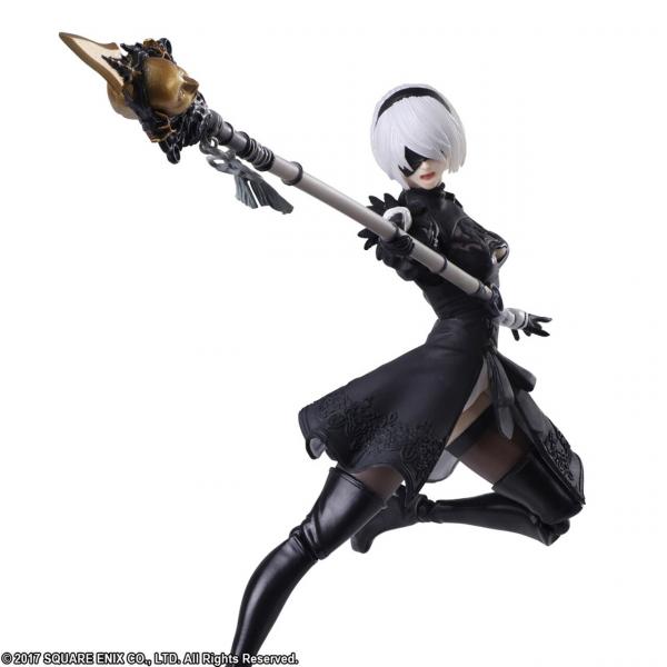 Nier Automata 6'' 2B YoRHa No. 2 Type B 2.0  Bring Arts Action Figure picture